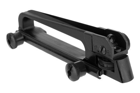 Anderson rear sight and carry handle for M1913 Picatinny flat top uppers.